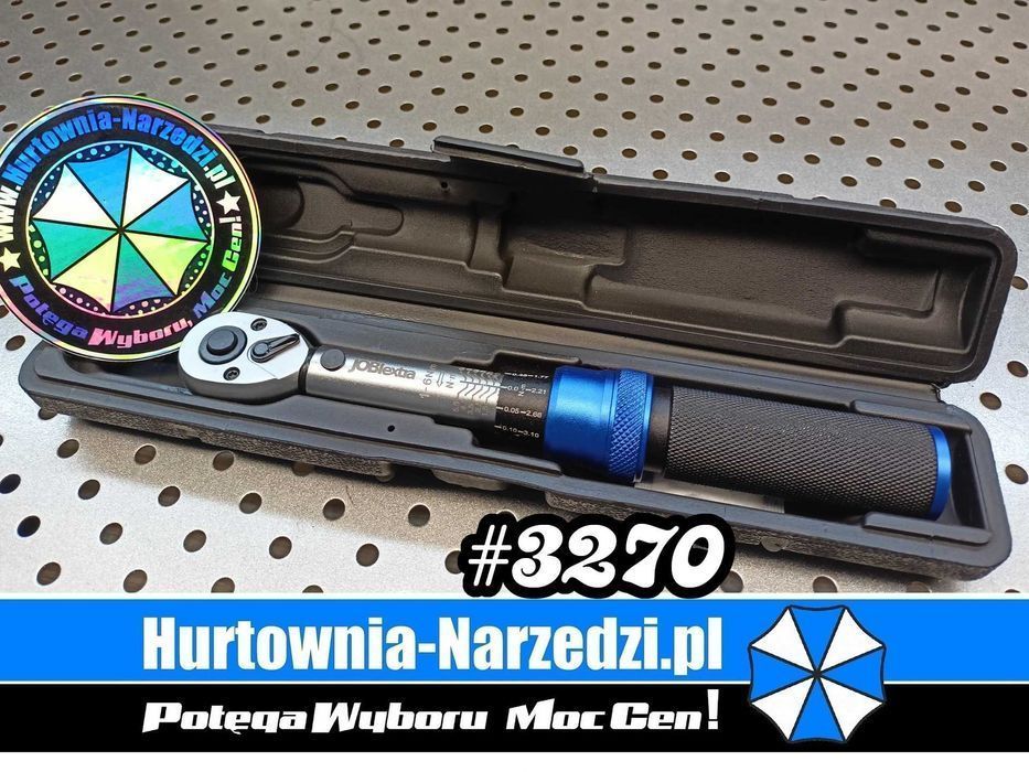 Klucz dynamometryczny 1/4" 1-6Nm Dwukierunkowy! lewy i prawy gwint