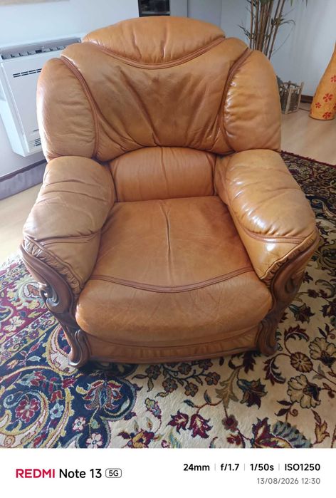 Poltronas em pele