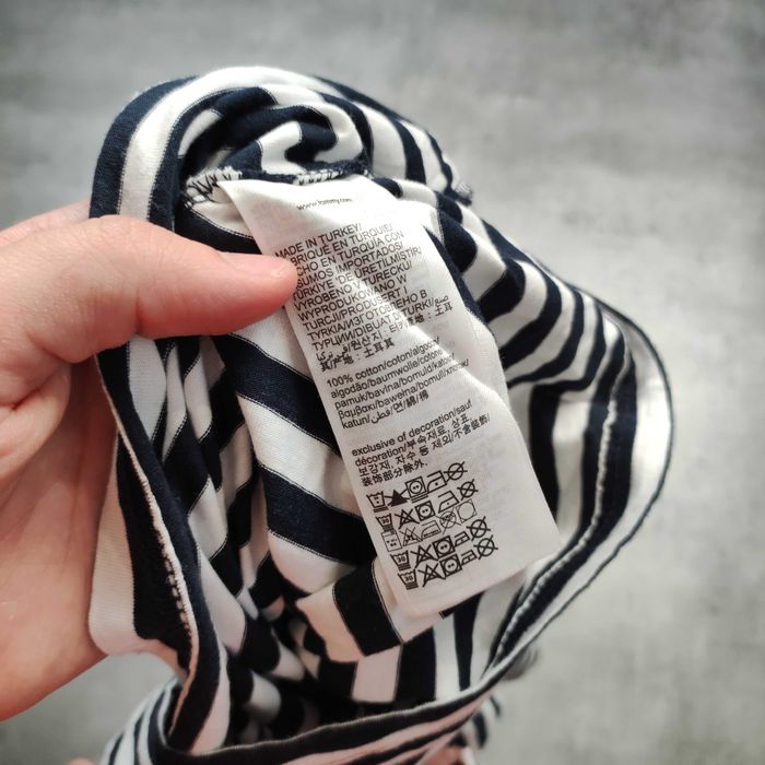 MĘSKA Koszulka Bawełna PREMIUM Elegancka Paski Classic Tommy Hilfiger