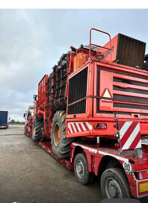 Transport Ponadgabarytowy konstrukcje stalowe, kombajny, prasy