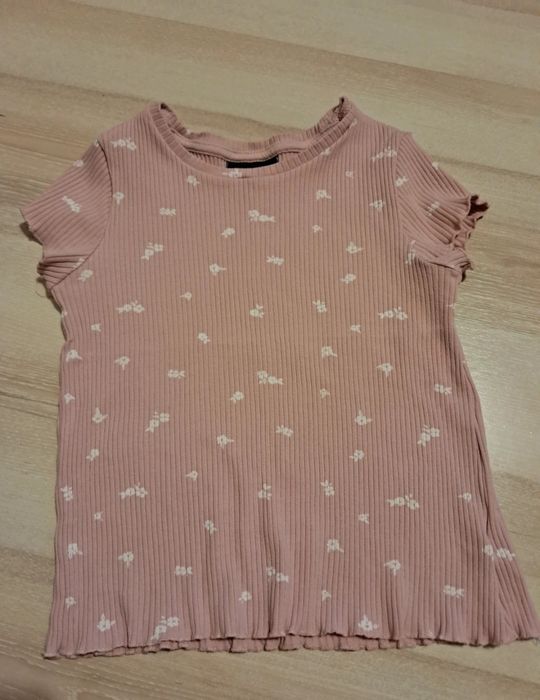 T-shirt H&M śliczny prążek