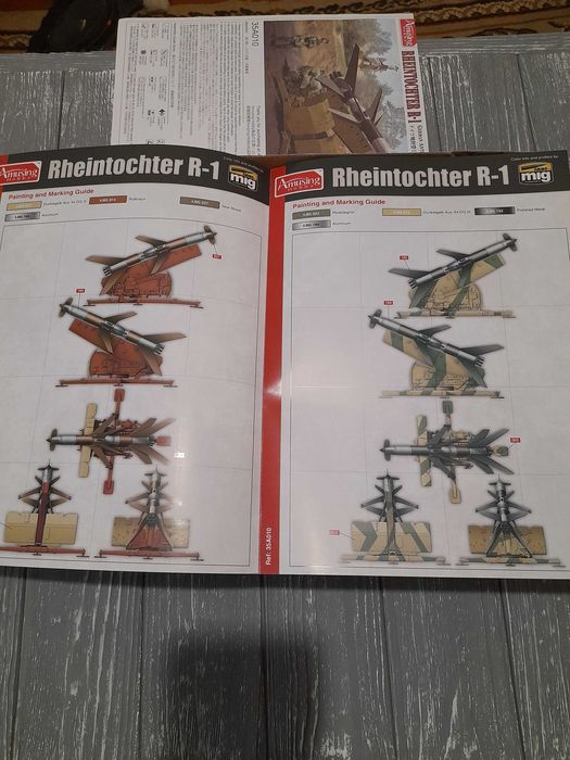 модель Amusing Hobby 35A010 Rheintochter R-1