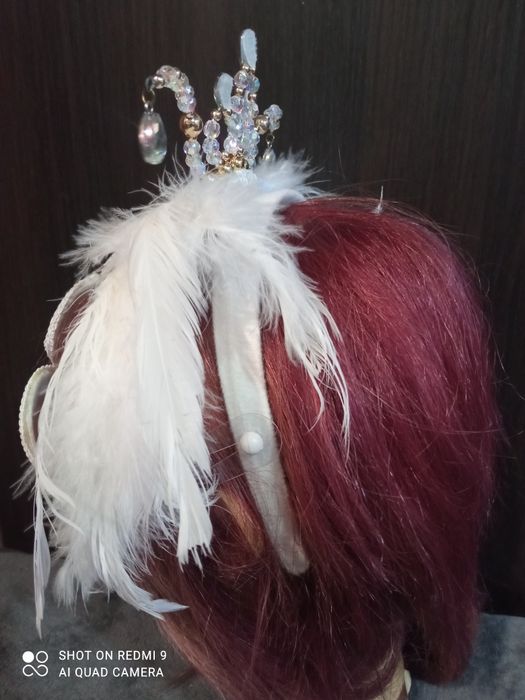 Маска, розовая кошка, белый лебедь, , карнавал, косплей