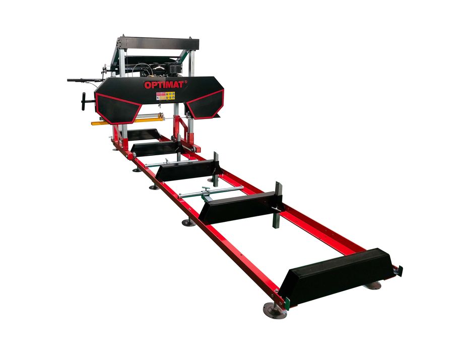 Trak taśmowy spalinowy 5,5kW 660mm osłona taśmy elektryczne sterowanie