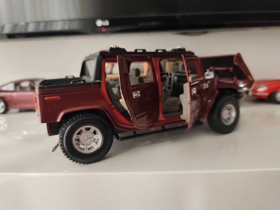 1/18 Hummer H2 maisto carro coleção miniatura