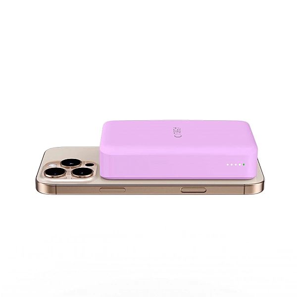 Powerbank Tech-Protect PB12 LifeMag MagSafe 20000MAH - fioletowe
