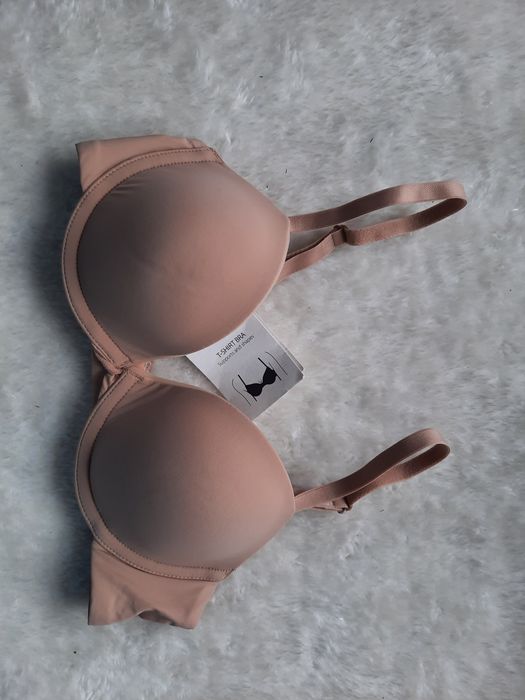 Oysho biustonosz bezowy 65B