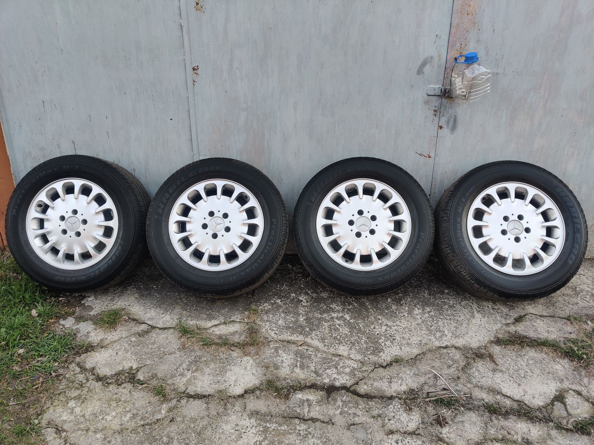 Диски колісні Mersedes r16+резина 235/60/16 HABILEAD Practical max H: 9 ...