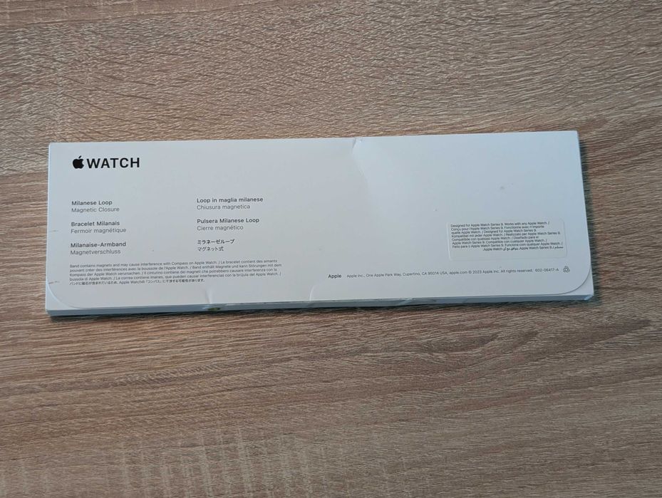 Apple Stainless Steel Milanese Loop Ремінець для Apple Watch 45mm