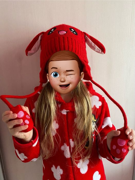 Шапка з піднімаючимись вушками