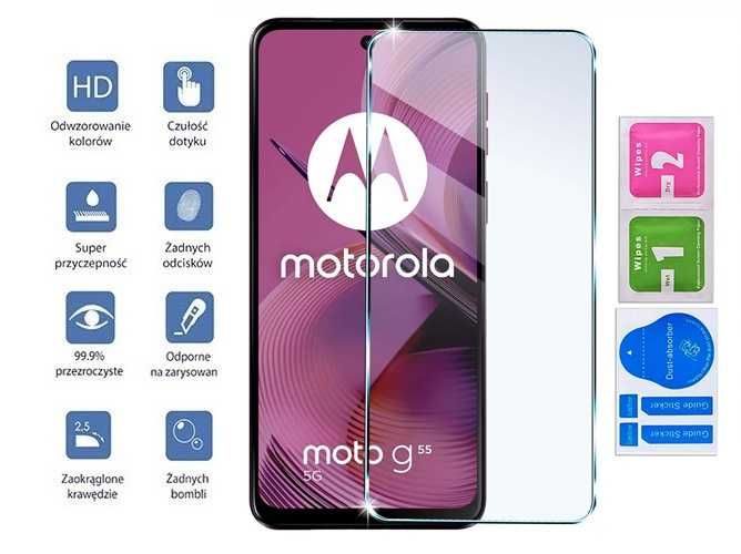 3x Szkło Hartowane do Motorola Moto G55