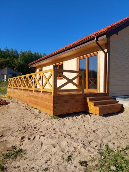 Domki, altany, tarasy drewniane