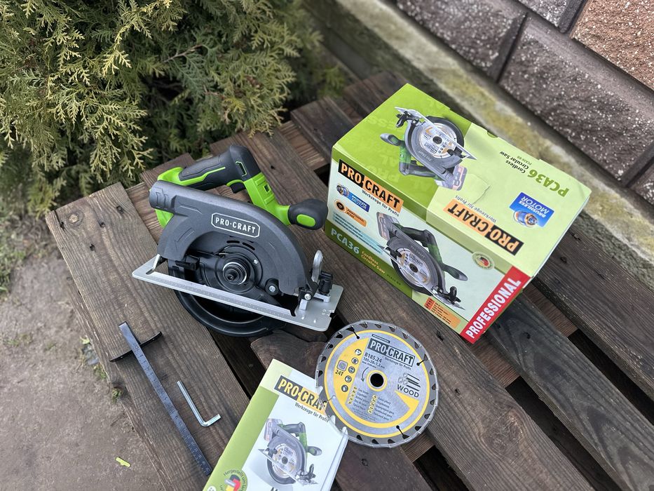 Аккумуляторная дисковая пила Procraft PCA36 (Без акб и зу)