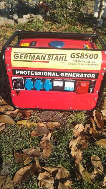 Бензиновый генератор 3.5 квт