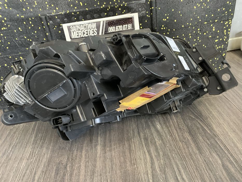 Фара gl 164 amg чорна night левая ліва америка