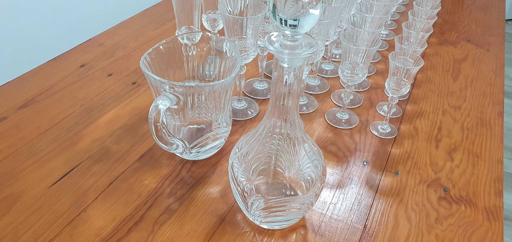 Conjunto 62 peças royal cristal rock 24% pbo
