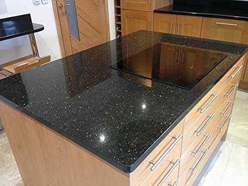Blaty kuchenne i łazienkowe czarny granit GALAXY BLACK gr.3cm