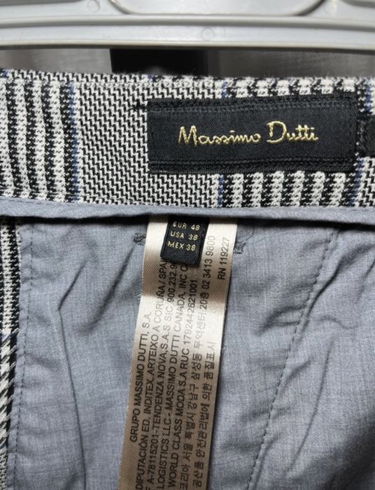 Calças de Fato Massimo Dutti