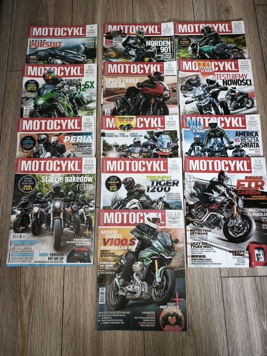 Magazyn motocykl