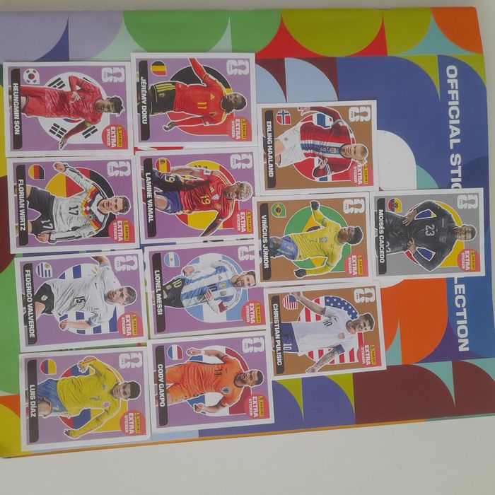 Extra stickers..