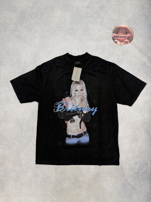 футболка Balenciaga Britney spears S M L vetements rick owens raf simons project gr protocol index