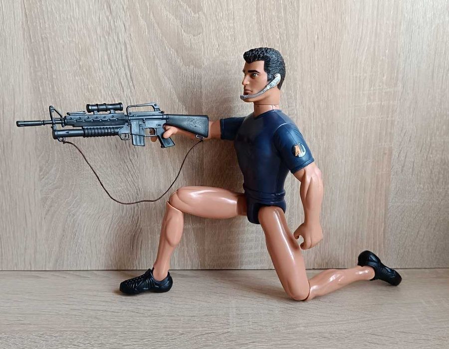 Unikat duża figurka Асtion Man *Special Force*. Hasbro 2001