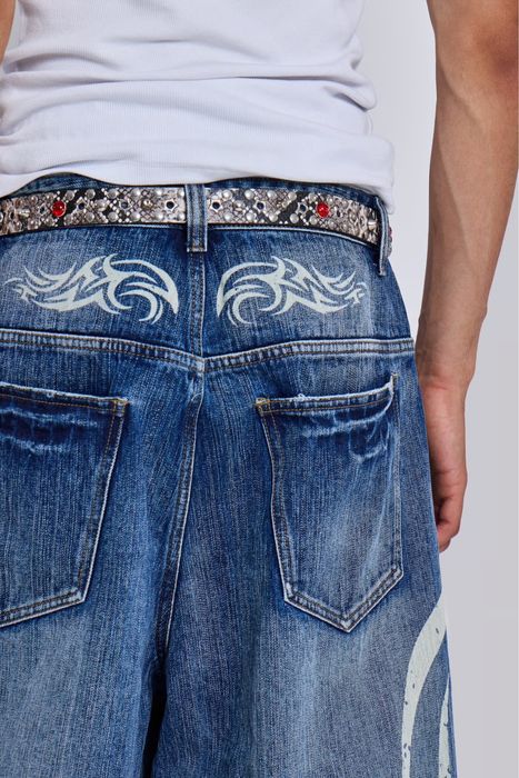 Jaded London Light Wash Blade XL 26-36 Colossus Jeans