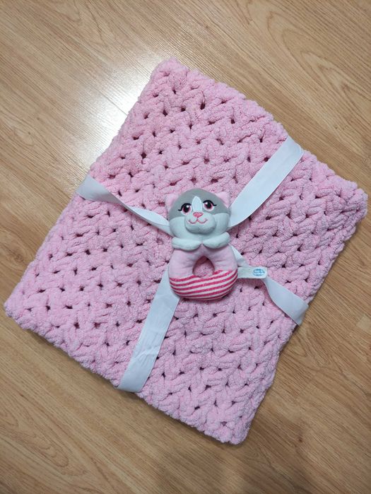 Дитяча в'язана ковдра