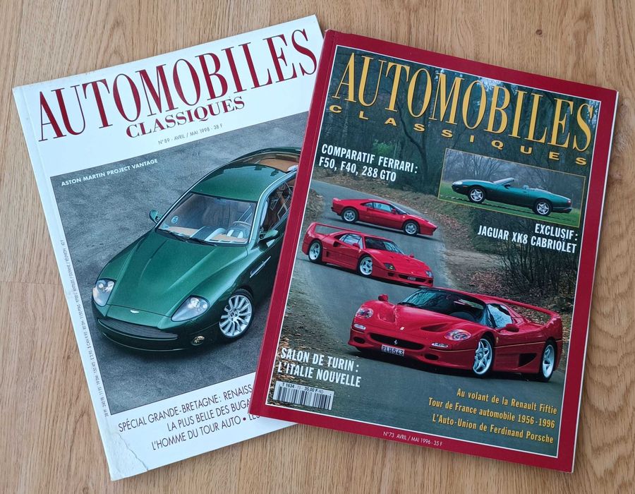 AUTOMOBILES CLASSIQUES - Revista de Automóveis Clássicos - 1983 a 1999