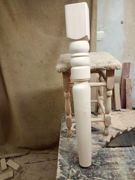 Nogi do stołów toczone