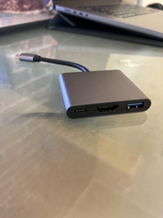 Перехідник-хаб USB Type-C для Mac/Windows