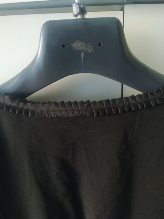 Piękna czarna bluzka John Rocha 40 L