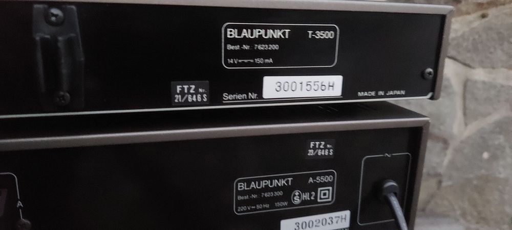 Blaupunkt A-5500T-3500C-1500