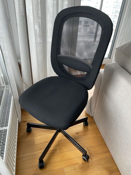 Krzesło biurowe, czarne