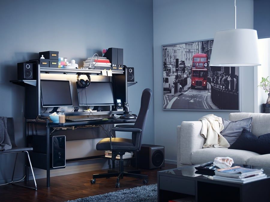 2 Secretarias Gaming ikea fredde