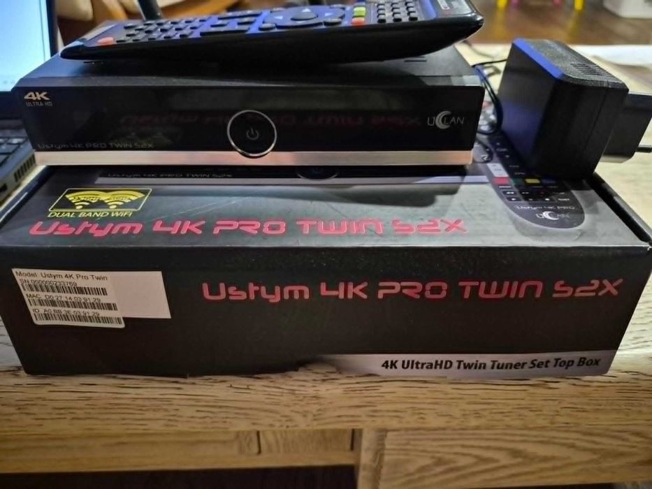 dekoder 4K UltraHD Twin Tuner Set Top Box