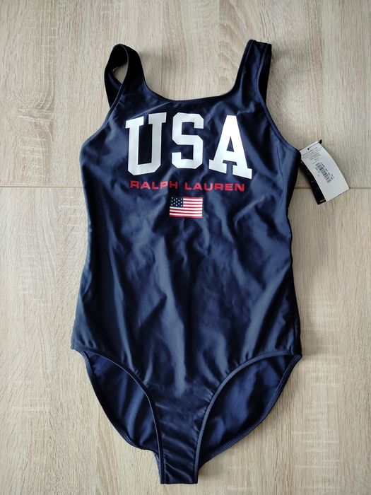 Strój kąpielowy jednoczęściowy Ralph Lauren rozmiar 14