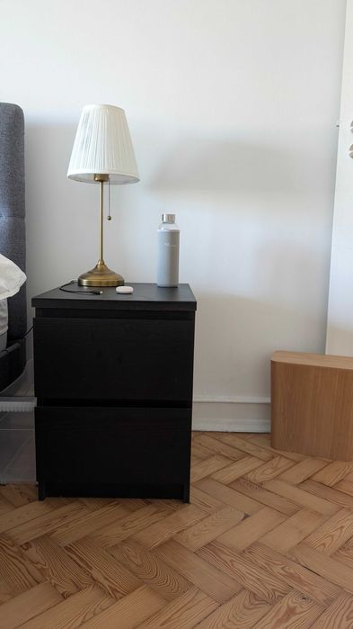 Mesa de cabeceira MALM IKEA – excelente estado