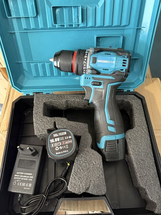 Шуруповерт аккумуляторный SAKUMA CDC4516B | Япония!!!