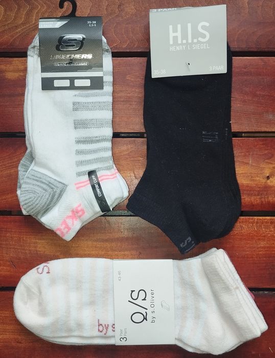Женские носки  Puma, Bench, O'Neill, Skechers, Tom Tailor, Mustang