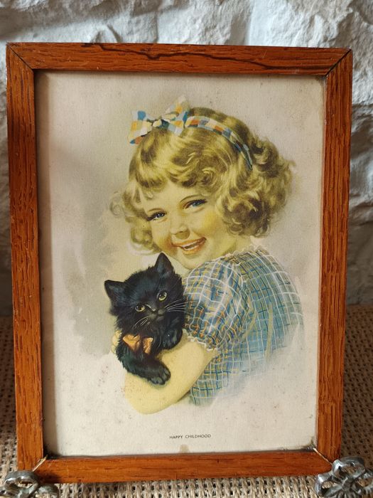 Quadro Vintage "Happychildhood