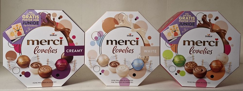 Merci Lovelies praliny