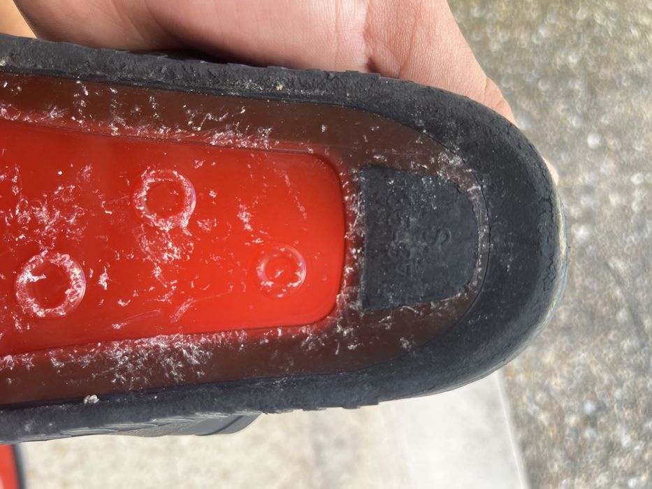 barbatanas vermelhas