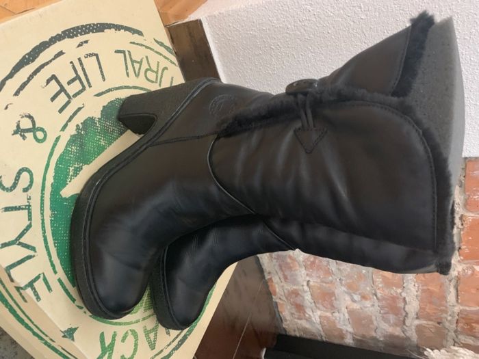 Panama Jack/kozaki skórzane-stan idealny