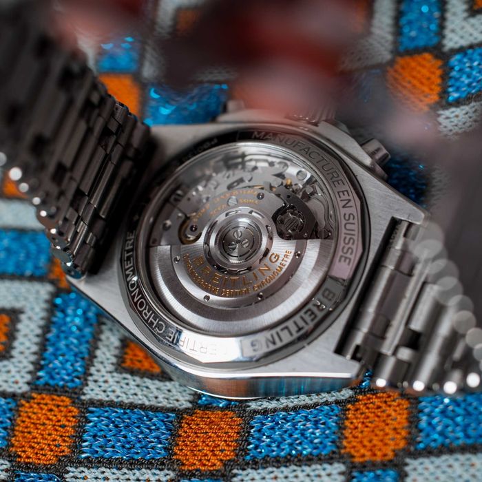 Breitling Chronomat B01 – Ice Blue – Platinum