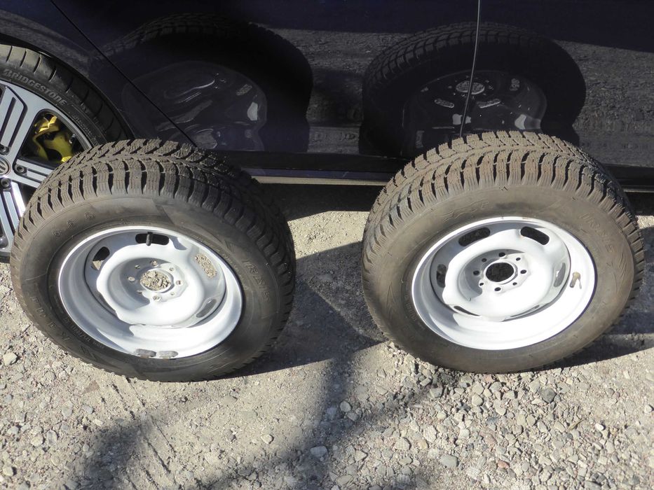 Шины зимние Kama 505 (под шип) 175/70 R13 + диски R13 PCD4x98