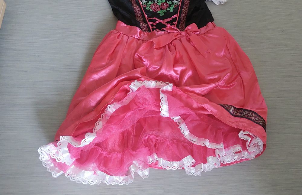 Sukienka bawarska na  Octoberfest   babski comber l karnawałowy  S M