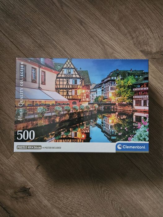 Puzzle 500 elementów Clementoni Strasbourg