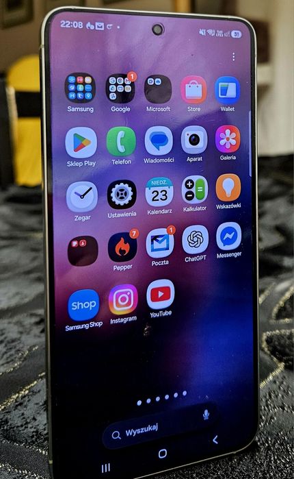 Samsung s25, 128 GB, na gwarancji