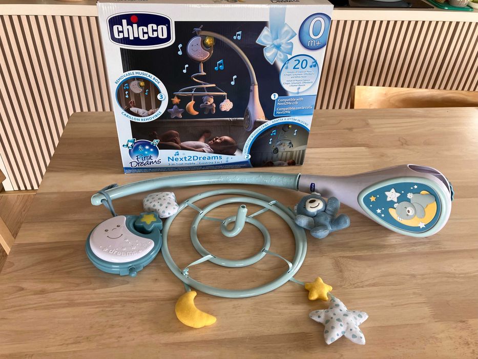 Chicco karuzela 3w1, Next2Dreams, niebieska